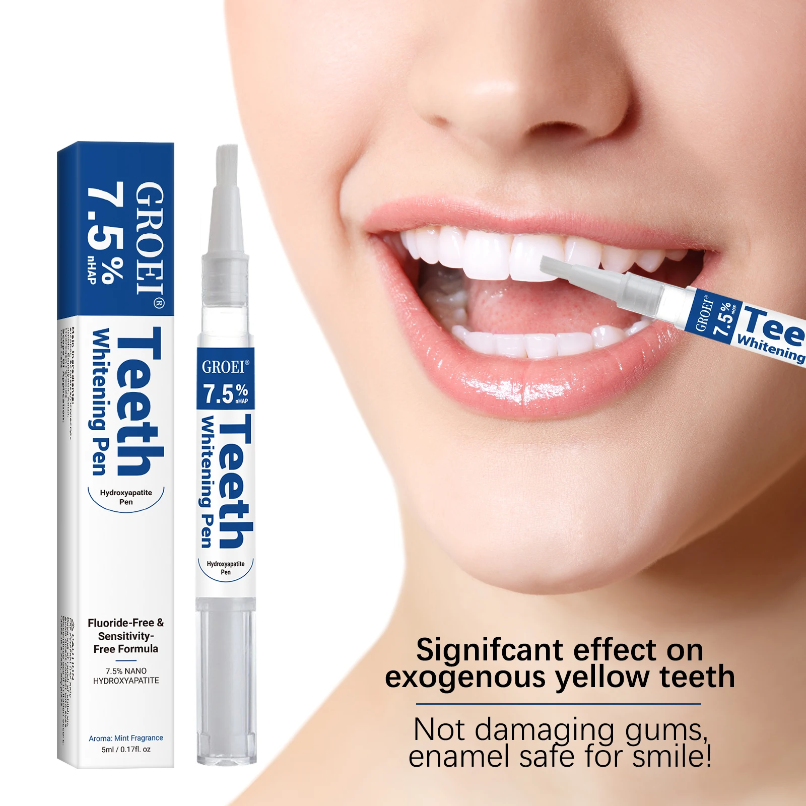 Teeth Whitening Price - Hydroxyapatite Zahnaufhellungsstift, schillernder weißer Fleckenentferner, Gelstift,
