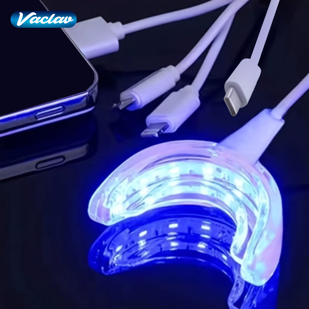 Led Mouth Tray - Vaclav Zahnaufhellungslicht-Set, 16 LEDs, Zahnaufhellung, Beschleuniger,
