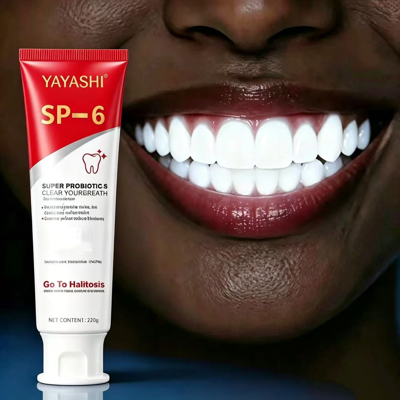 Teeth Whitening Toothpaste - Sp-6 Probiotische Zahnpasta Aufhellend Minze Frischer