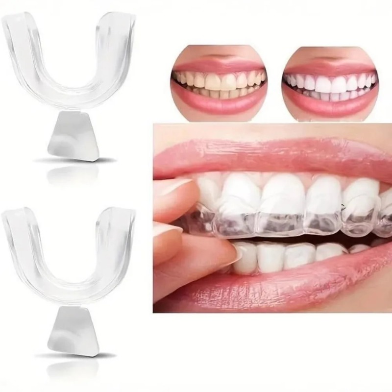 Dental Guard Night - 4 Stück/Box Mundschutz gegen Zähneknirschen, Formbarer