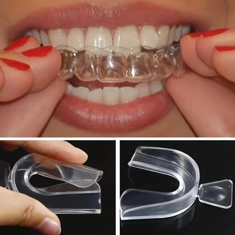 Teeth Whitening Hydrogen Peroxide - 1/2/3/4/5/6 Paar Mundschutz gegen Zähneknirschen, Bruxismus-Schiene,