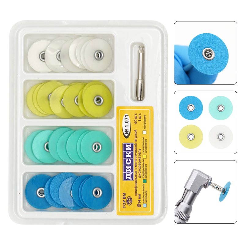 Teeth Whitening Uk - 40 Teile/schachtel Dental Polieren Scheiben Halten