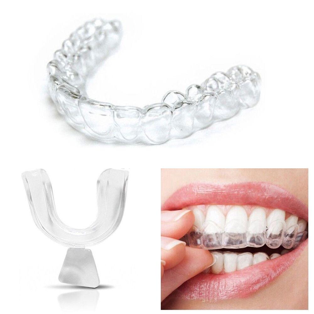 Dental Guard Night - Silikon-Nachtzahnschutz, Zahnpflege, herausnehmbarer Zahnfleischschutz, Mundschienen, Dental-Mundschutz,