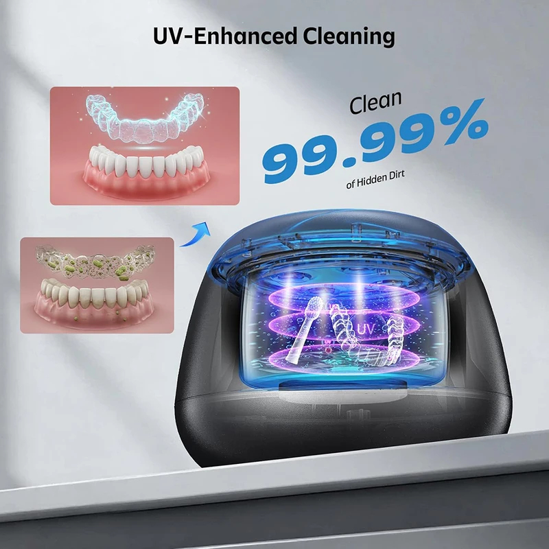 Neue Ultraschall-Reinigungsmas – Dental Guard Night Bewertung und Preis