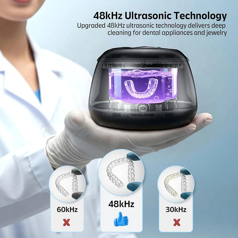Neue Ultraschall-Reinigungsmas – Dental Guard Night Bewertung und Preis