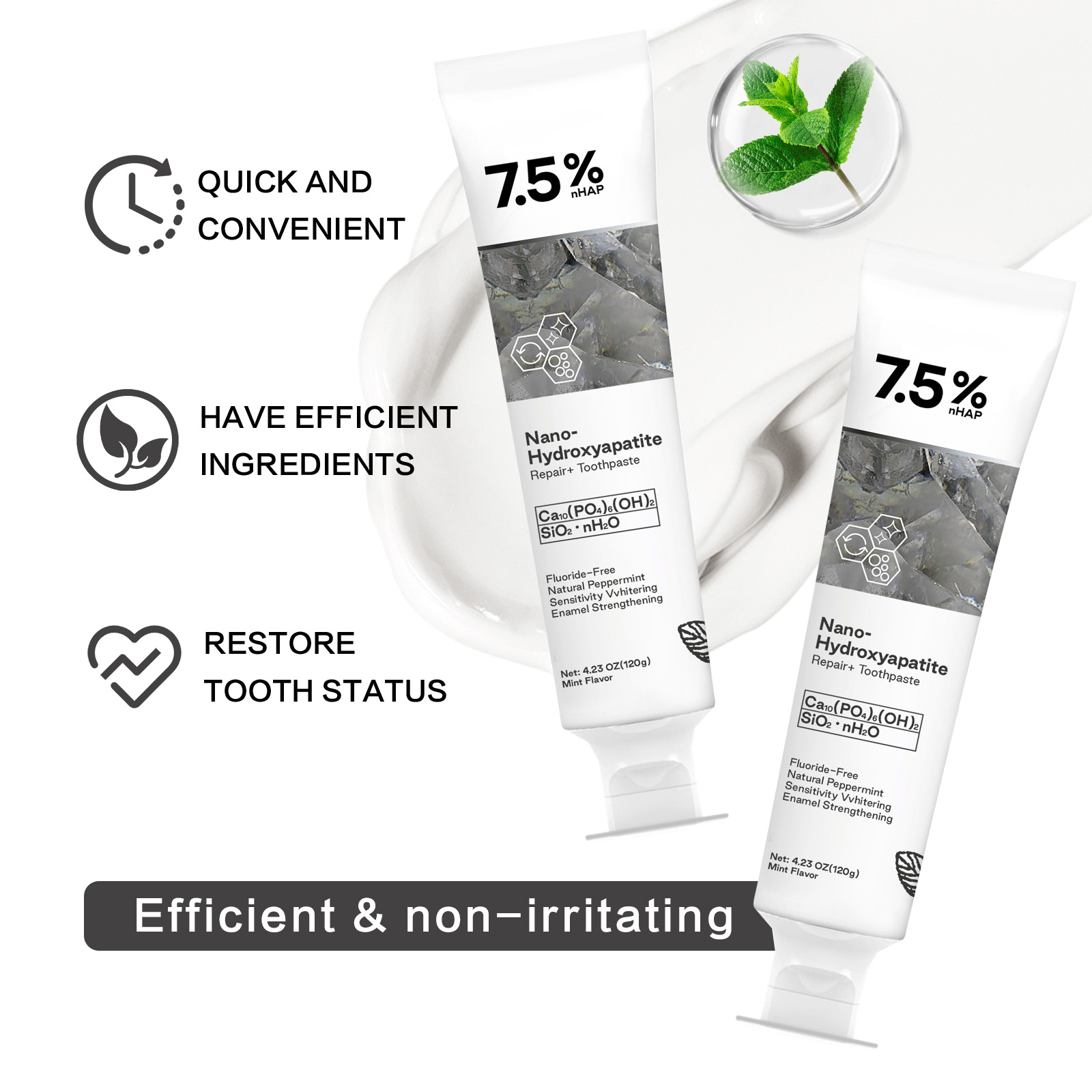 Nano-Hydroxyapatit Zahnpasta z – Teeth Whitening Toothpaste Bewertung und Preis