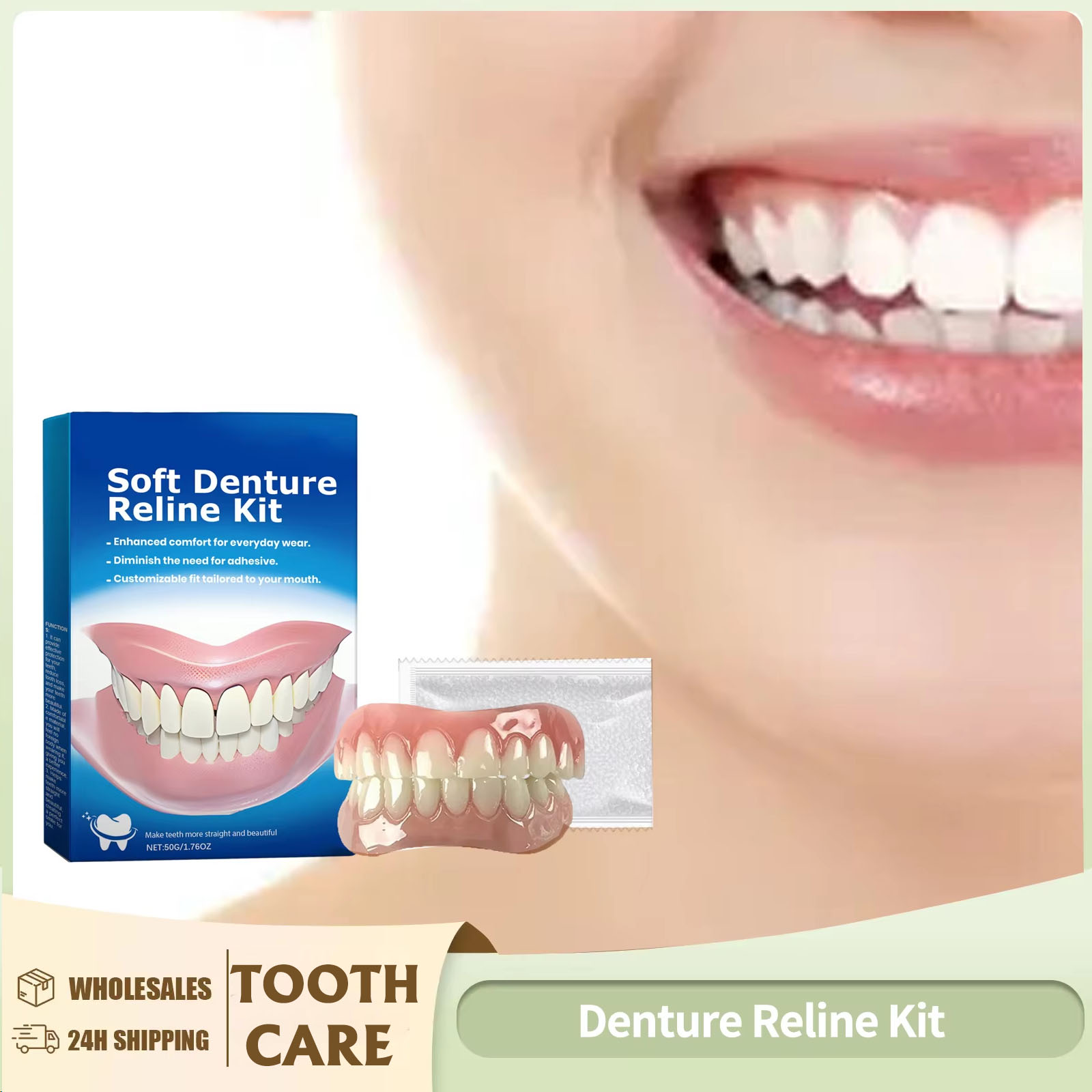 Prothese-Reline-Set, Silikonei – Teeth Whitening With Braces Bewertung und Preis