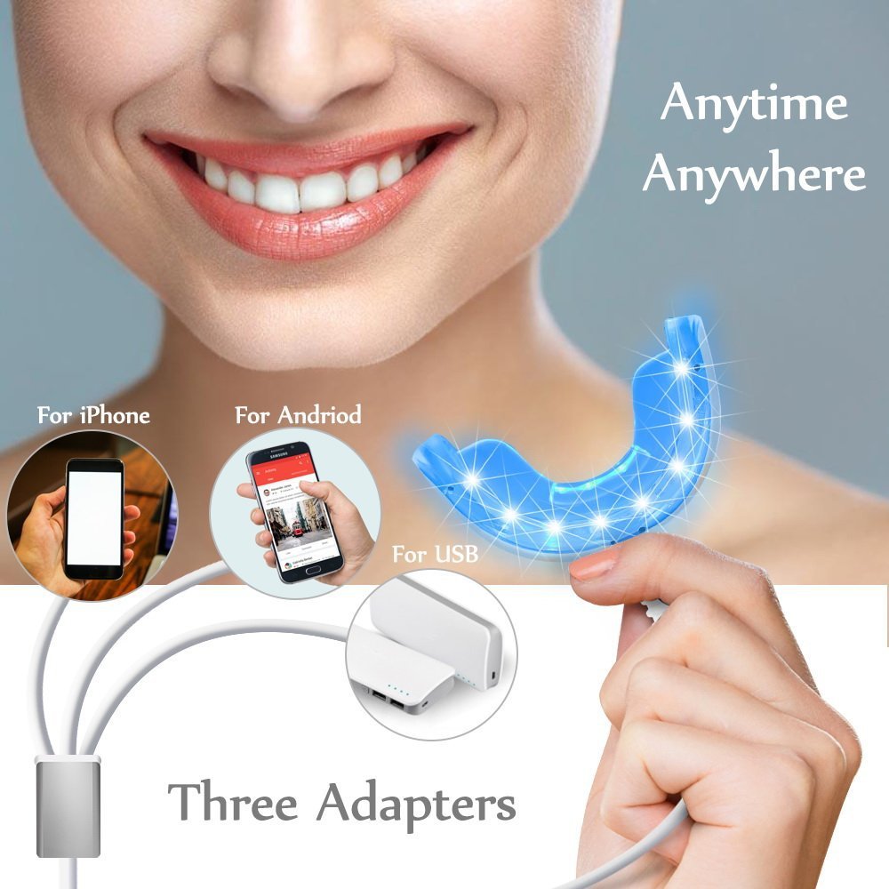 3-in-1-Lichter zur Zahnaufhell – Led Mouth Tray Bewertung und Preis
