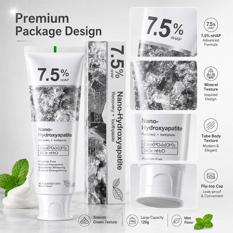 5/6 Stück 7,5% nHAP Nano-Hydro – Teeth Whitening Toothpaste Bewertung und Preis