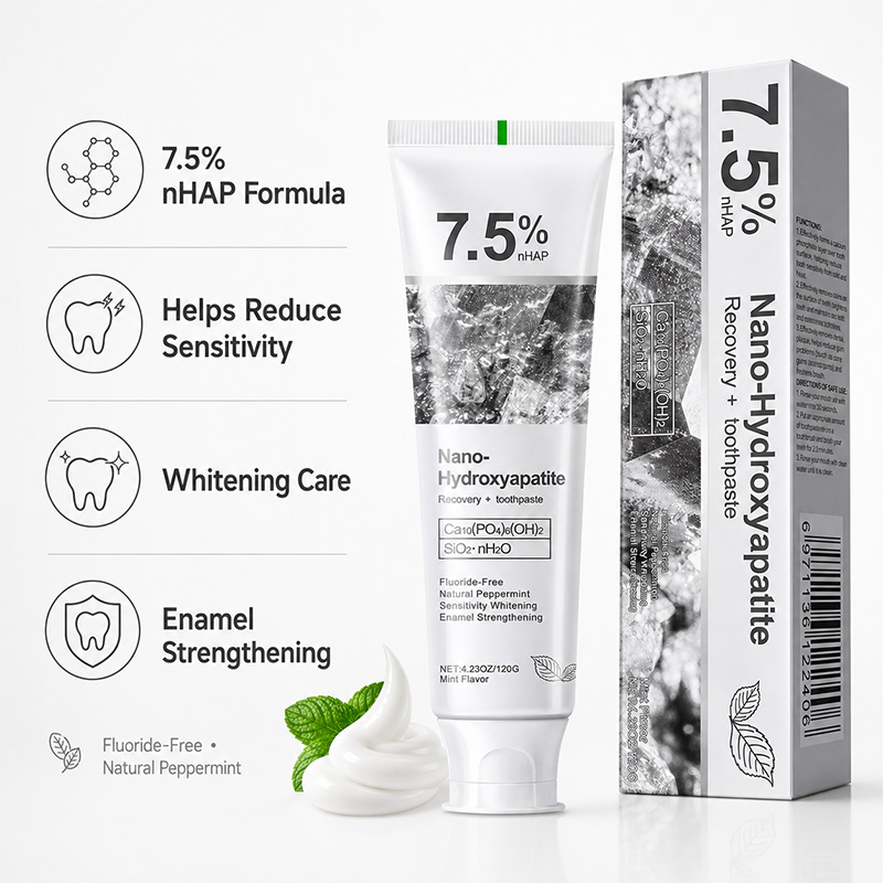 5/6 Stück 7,5% nHAP Nano-Hydro – Teeth Whitening Toothpaste Bewertung und Preis