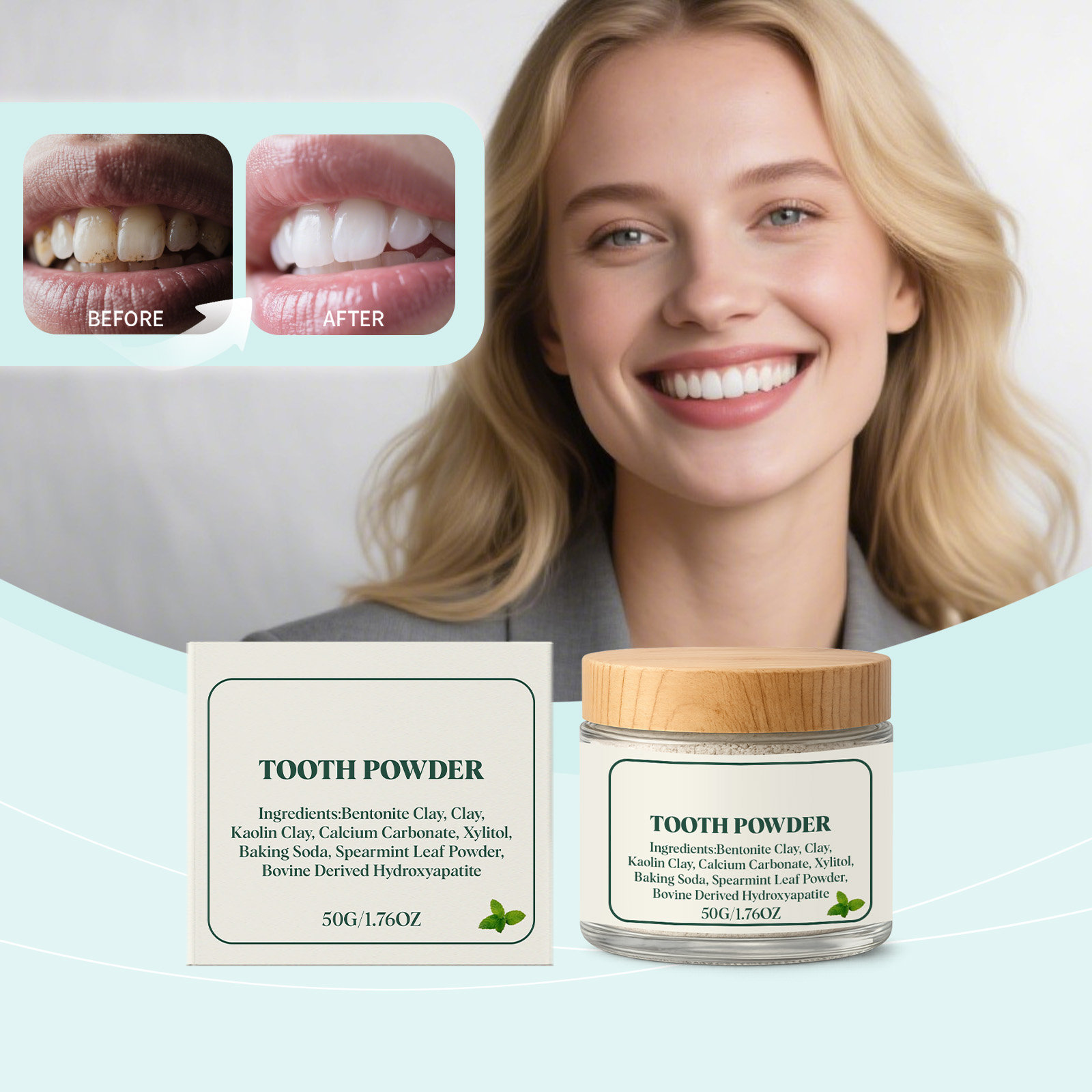 Pfefferminz-Fleckenentferner-Z – Teeth Whitening Ingredients Bewertung und Preis