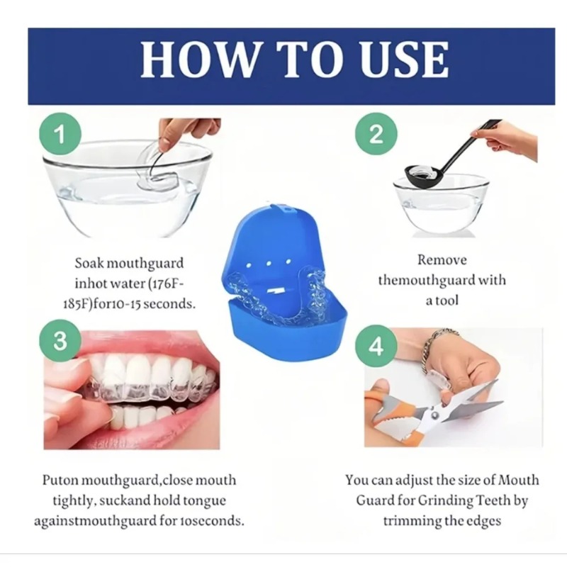 4 Stück/Box Mundschutz gegen Z – Dental Guard Night Bewertung und Preis