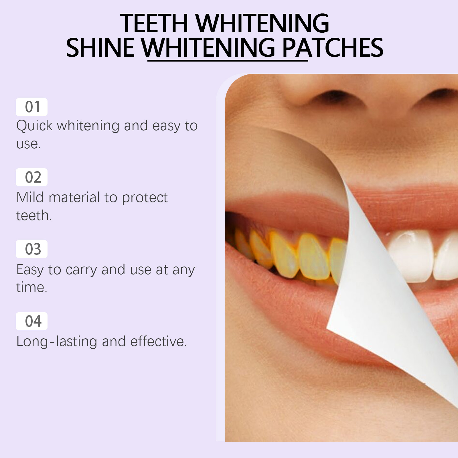 Lila Zahnaufhellungsstreifen – – Teeth Whitening Retainer Bewertung und Preis