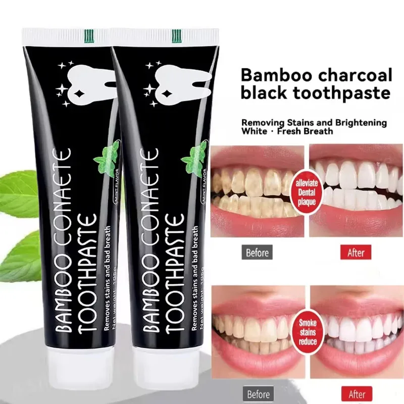 Aufhellende Zahnpasta, Bambusk – Teeth Whitening Charcoal Bewertung und Preis