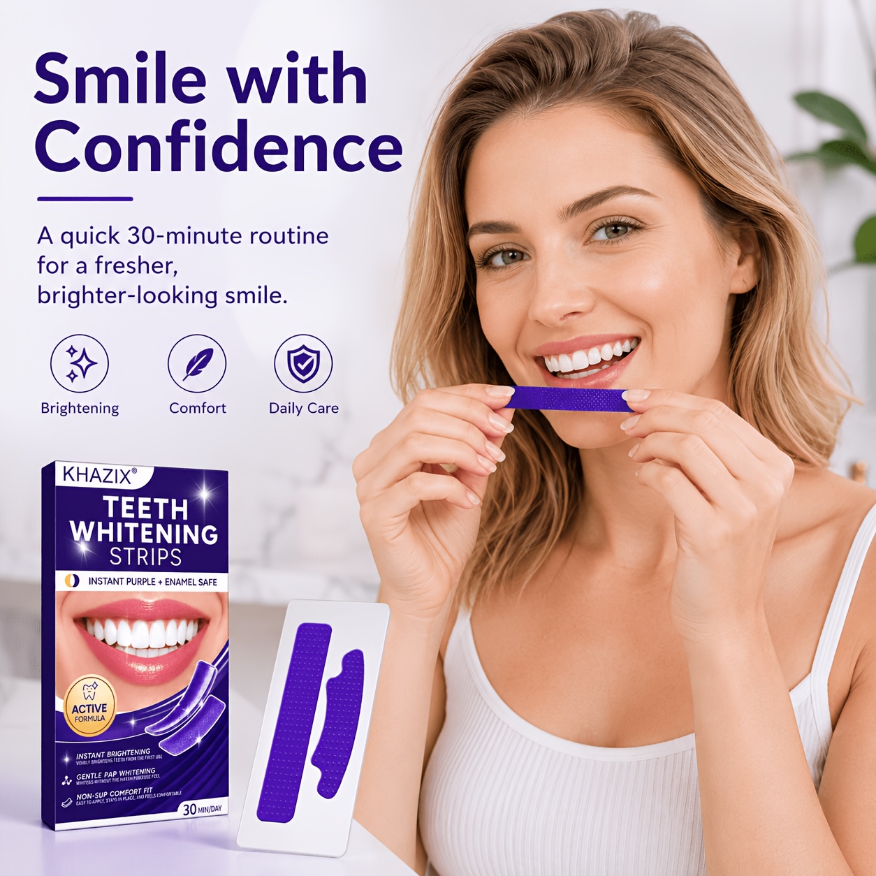 5/10 Paar violette Zahnaufhell – Teeth Whitening Retainer Bewertung und Preis