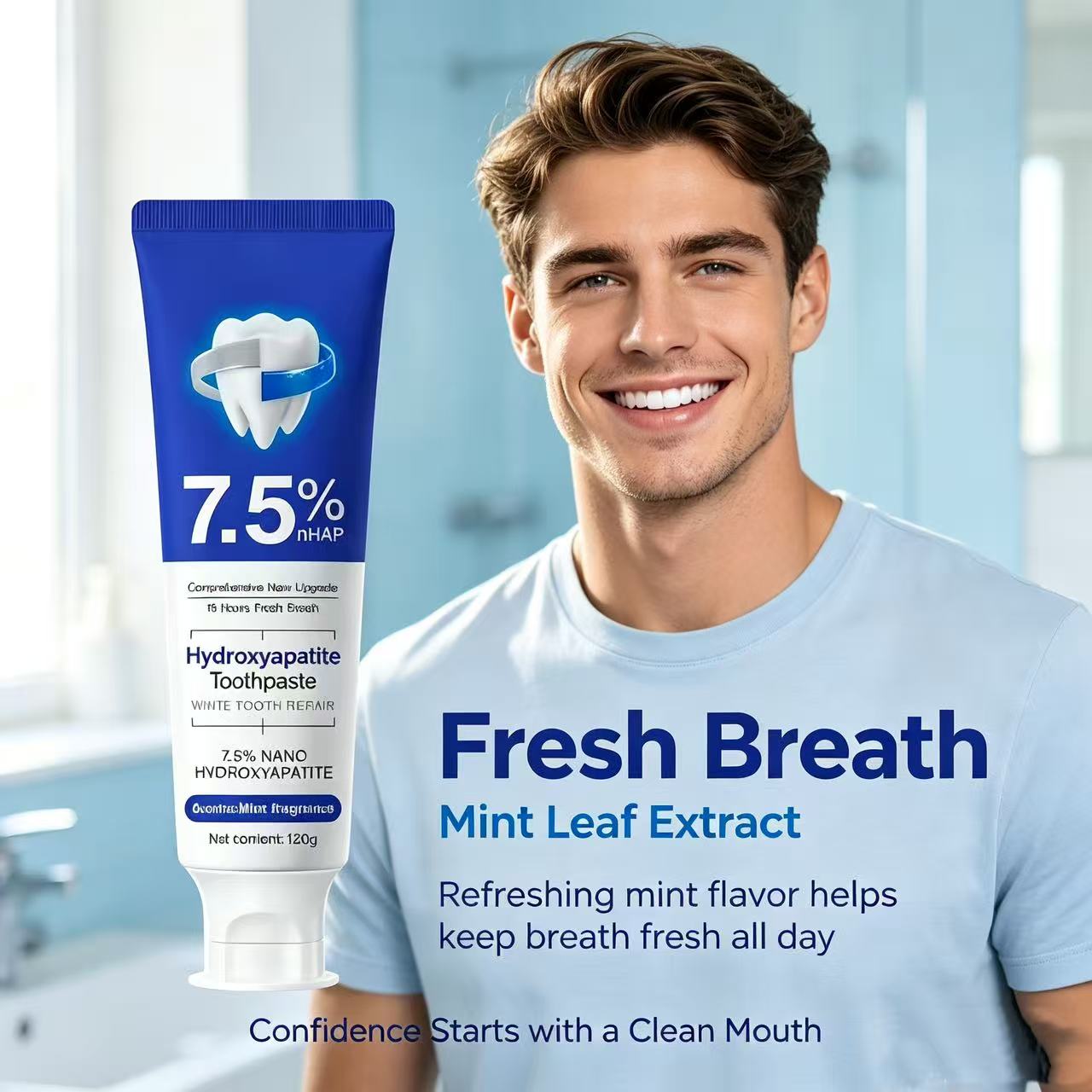 7,5% Nano-Hydroxyapatit Zahnpa – Teeth Whitening Toothpaste Bewertung und Preis