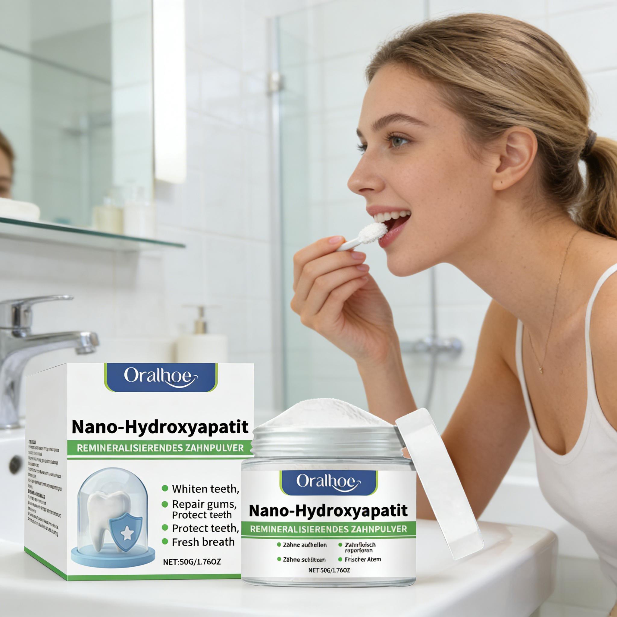 Oralhoe Zahnaufhellungspulver  – Teeth Whitening Ingredients Bewertung und Preis