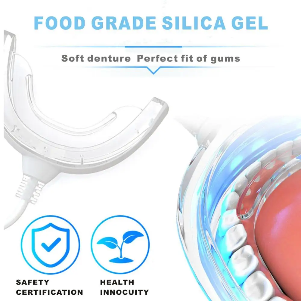 Profession elles Zahnweiß-Kit  – Led Mouth Tray Bewertung und Preis