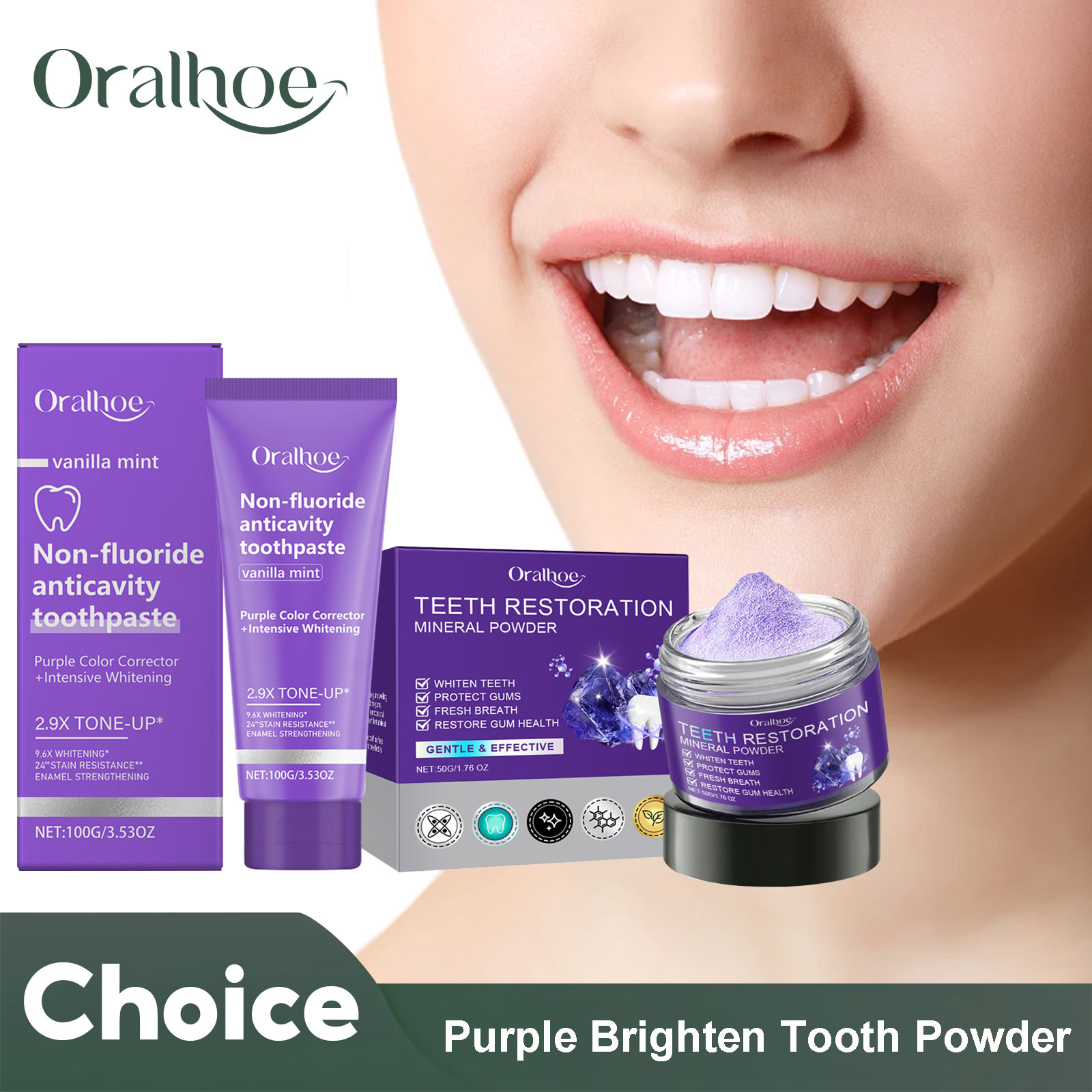 Teeth Restoration Mineral Powd – Teeth Whitening Ingredients Bewertung und Preis