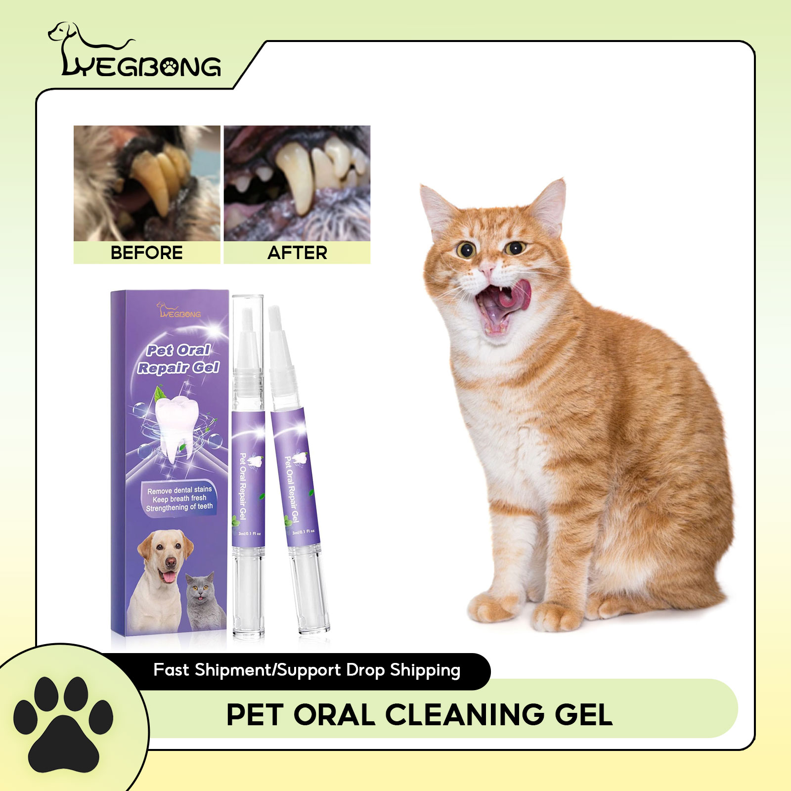 Pet Oral Repair Gel Welpen Zah – Teeth Whitening Price Bewertung und Preis