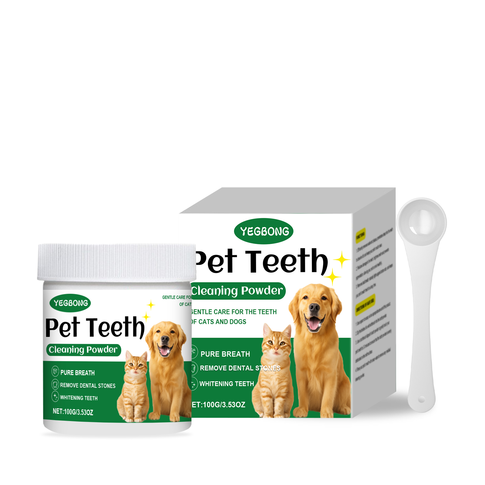 Haustier-Zähne-Reinigungspulve – Teeth Whitening Price Bewertung und Preis