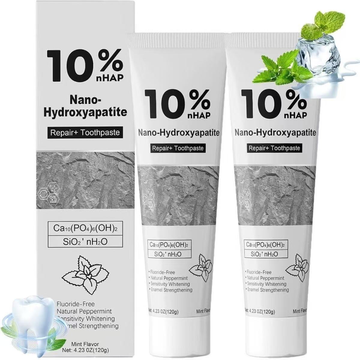 10% Nano-Hydroxyapatit Zahnpas – Teeth Whitening Toothpaste Bewertung und Preis