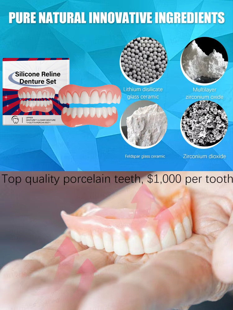 Falsche Zähne, Silikon-Obermat – Teeth Whitening With Braces Bewertung und Preis