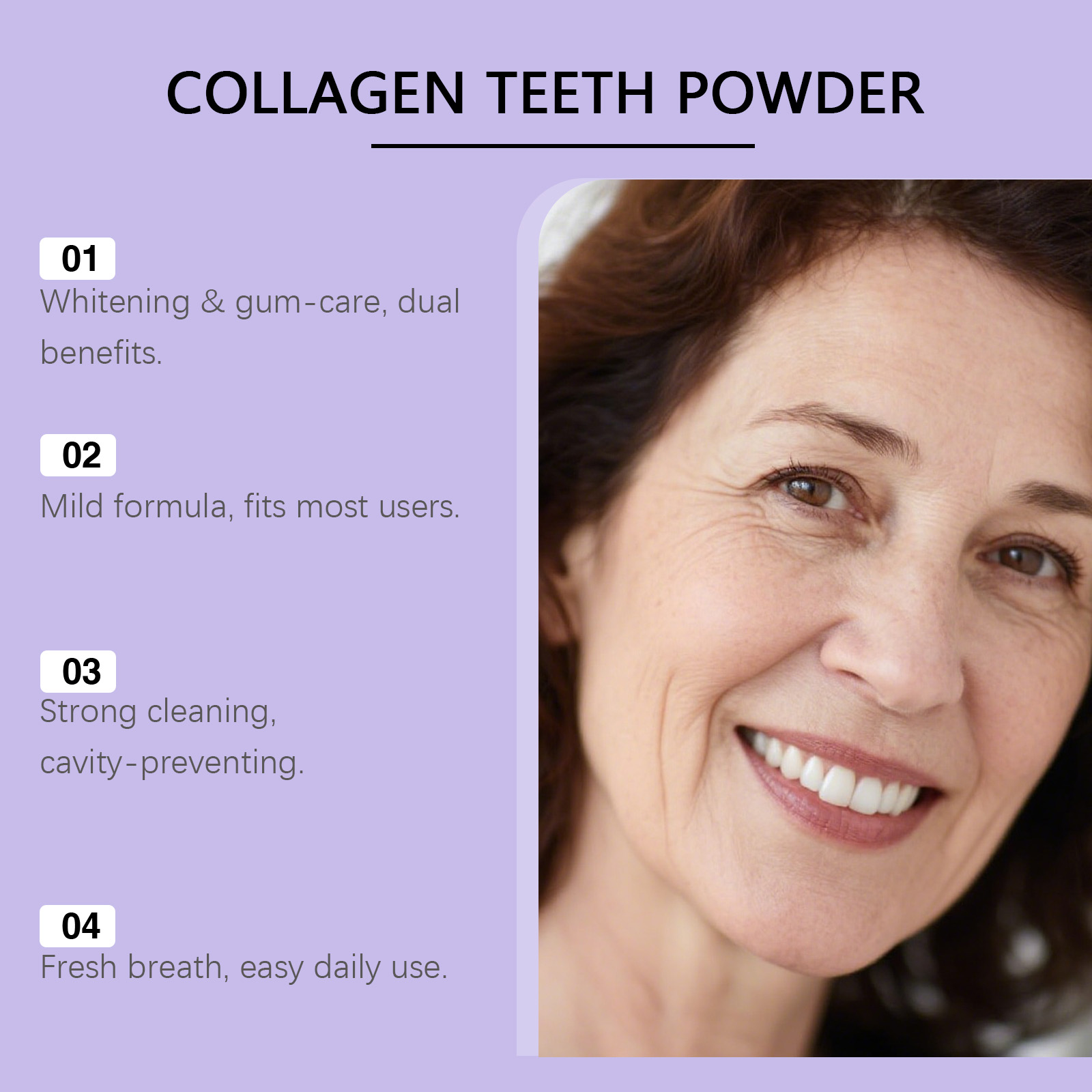 Kollagen-Zahnaufhellungspulver – Teeth Whitening Ingredients Bewertung und Preis