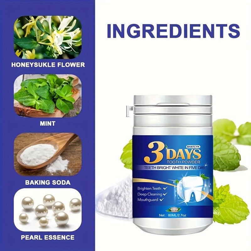 1 Stück Zahnaufhellungspulver, – Teeth Whitening Ingredients Bewertung und Preis