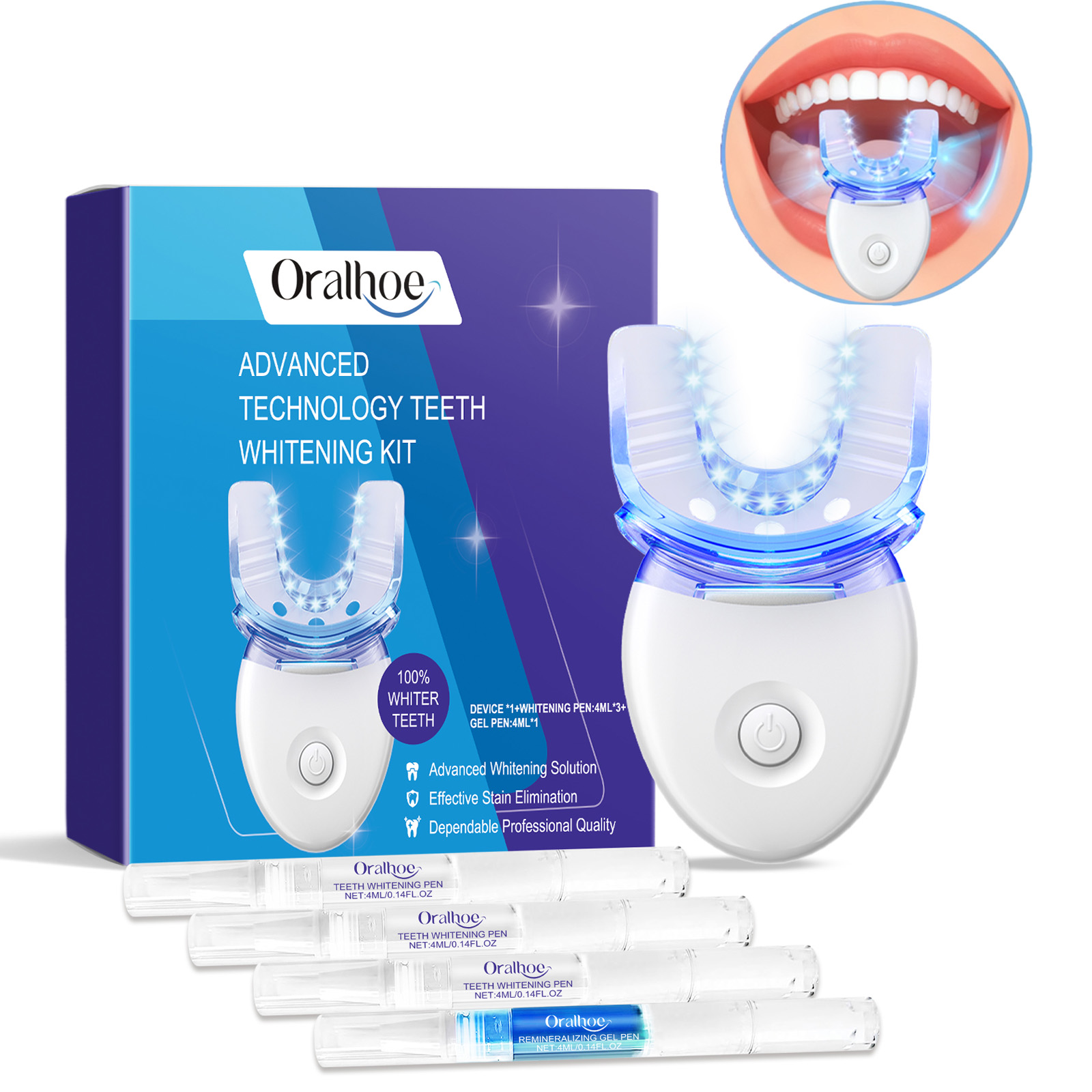 Professionelles LED-Lichtset z – Teeth Whitening Price Bewertung und Preis