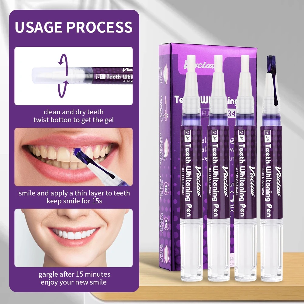 Vaclav V34 Lila Zahnaufhellung – Teeth Whitening Retainer Bewertung und Preis