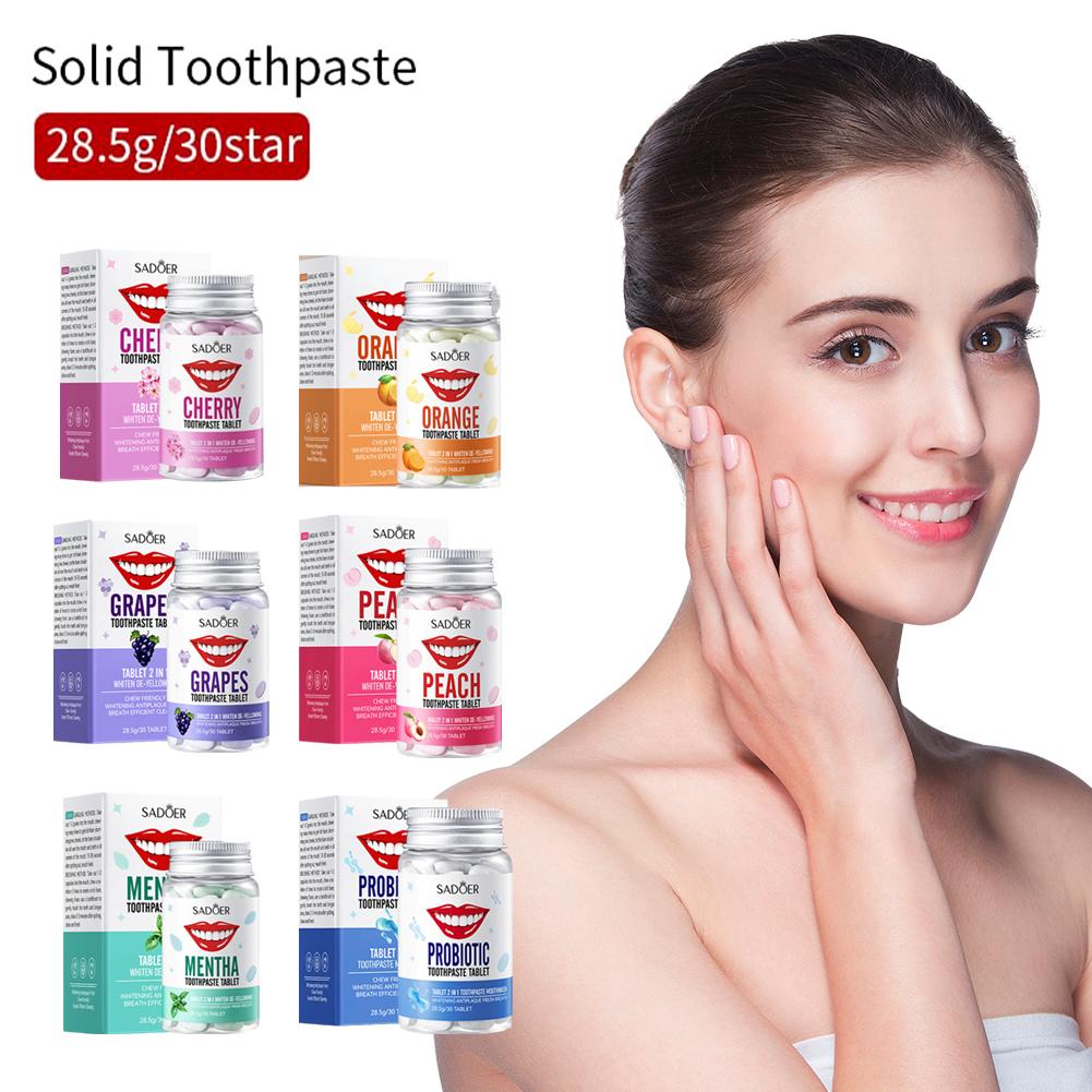 Feste Minz-Zahnpasta-Tabletten – Teeth Whitening Charcoal Bewertung und Preis